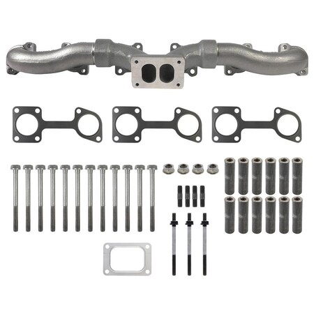 Pai Exhaust Manifold Kit W/ Complete Hardware And 3Pc Sealed Manifold Assembly 681127